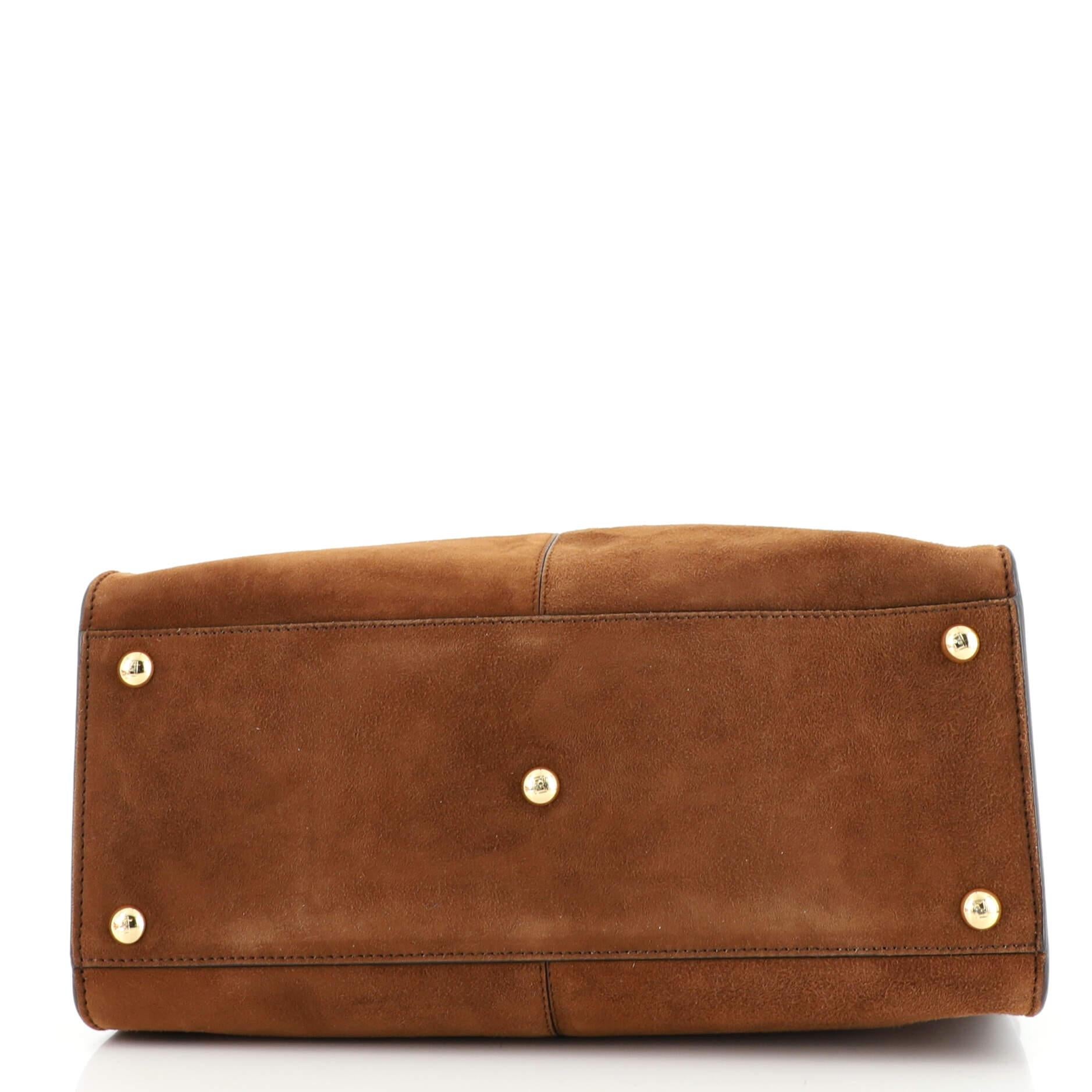 Women's or Men's Fendi Peekaboo X-Lite Bag Suede Medium