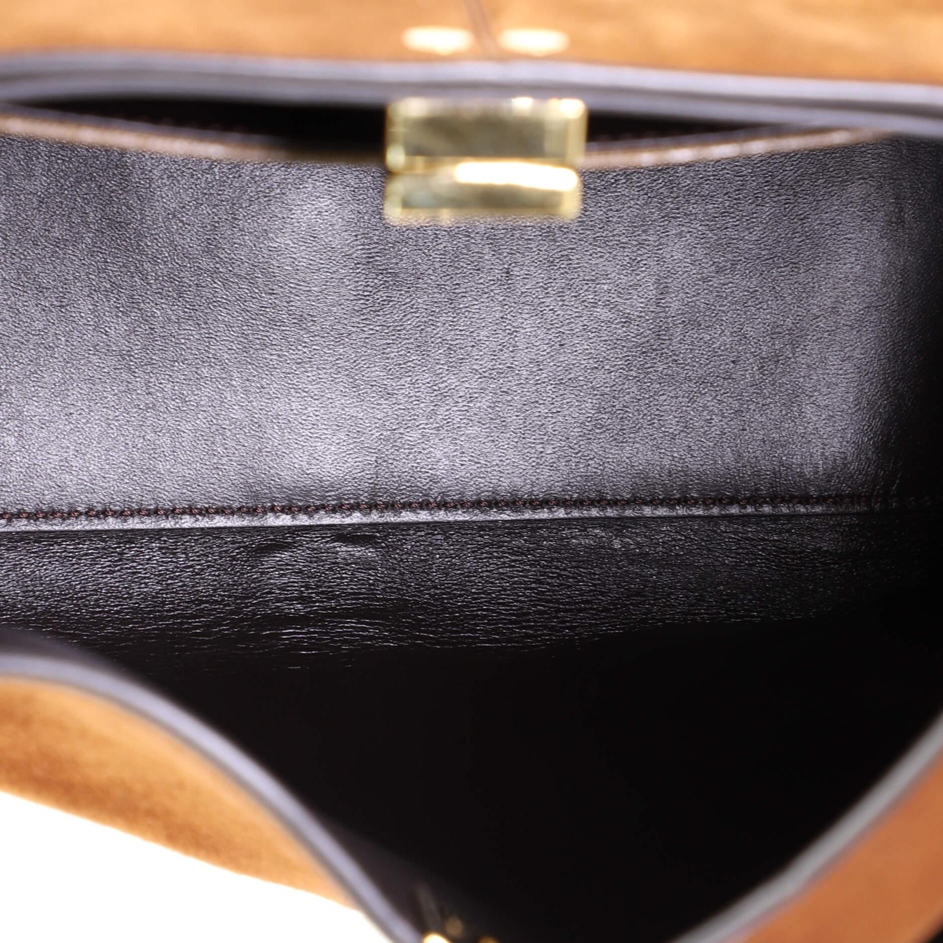 Fendi Peekaboo X-Lite Bag Suede Medium 1