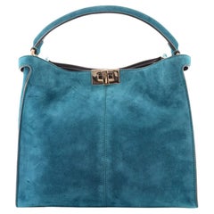 Fendi Peekaboo X-Lite Bag Suede Medium