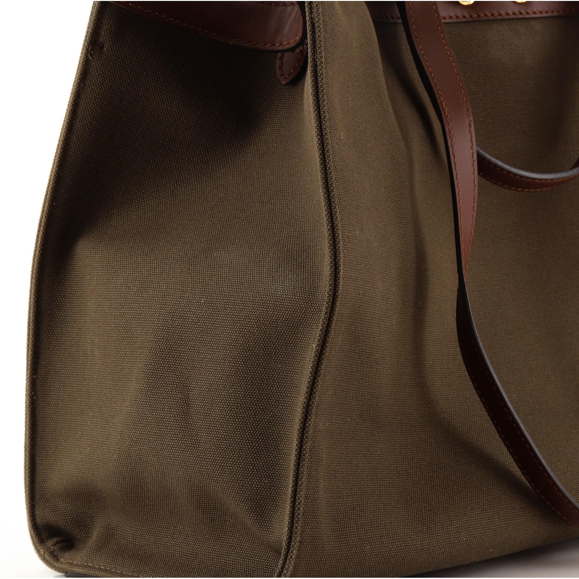 Fendi Peekaboo X-Tote Embroidered Zucca Canvas Medium 1