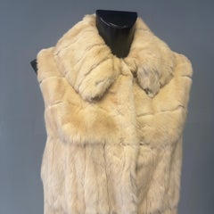 Chaleco largo Fendi 'Furs Moda Pronta' en Petit gris anni2000
