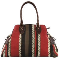 Fendi Pequin Bag de Jour Printed Canvas Large