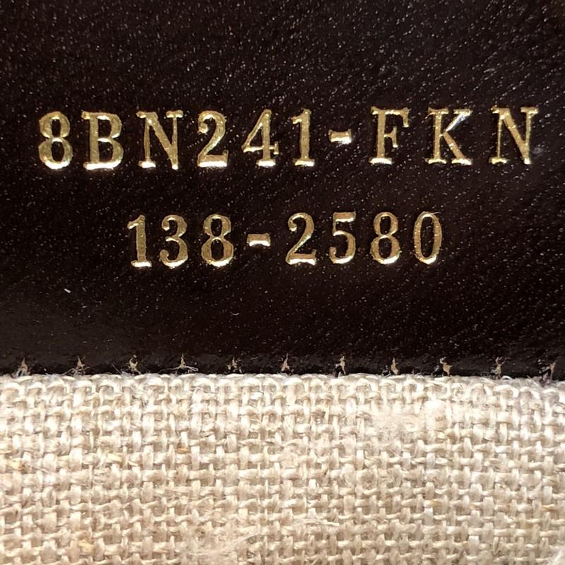 Fendi Pequin Convertible Tote Canvas Small 1