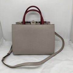 Fendi Petite 2Jours Saffiano Leder Mehrfarbig Monster Eyes Tote Umhängetasche