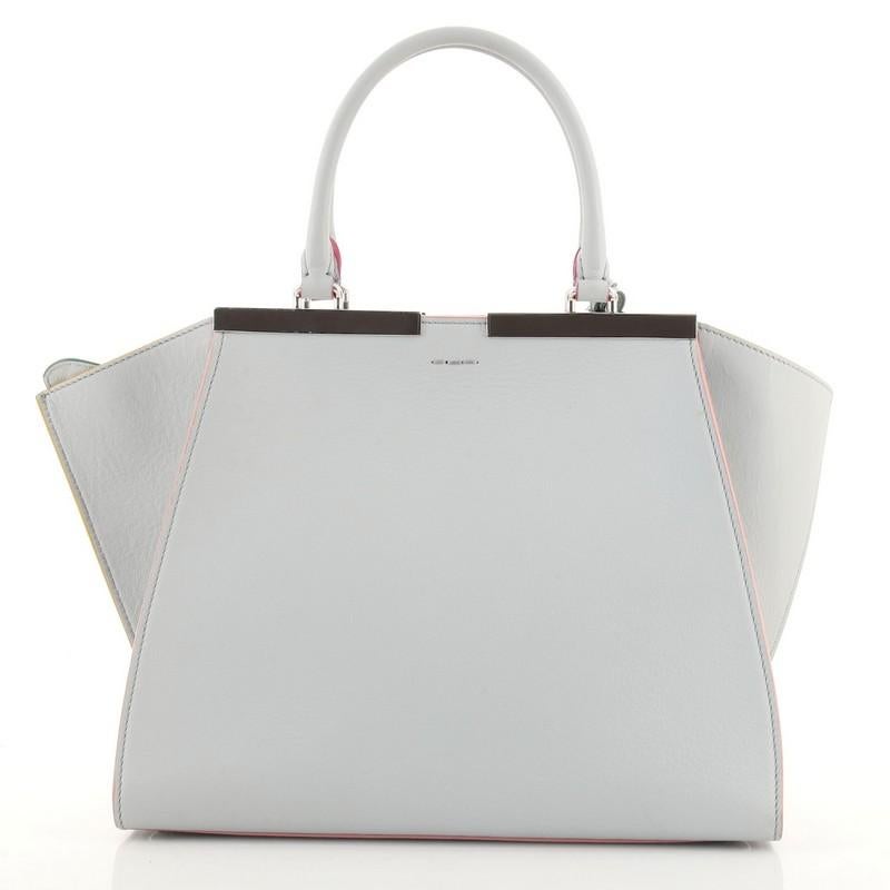 Fendi Petite 3Jours Tasche aus Leder im Zustand „Gut“ in NY, NY