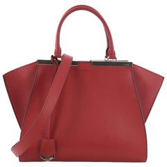 Fendi Petite 3Jours Handbag Leather