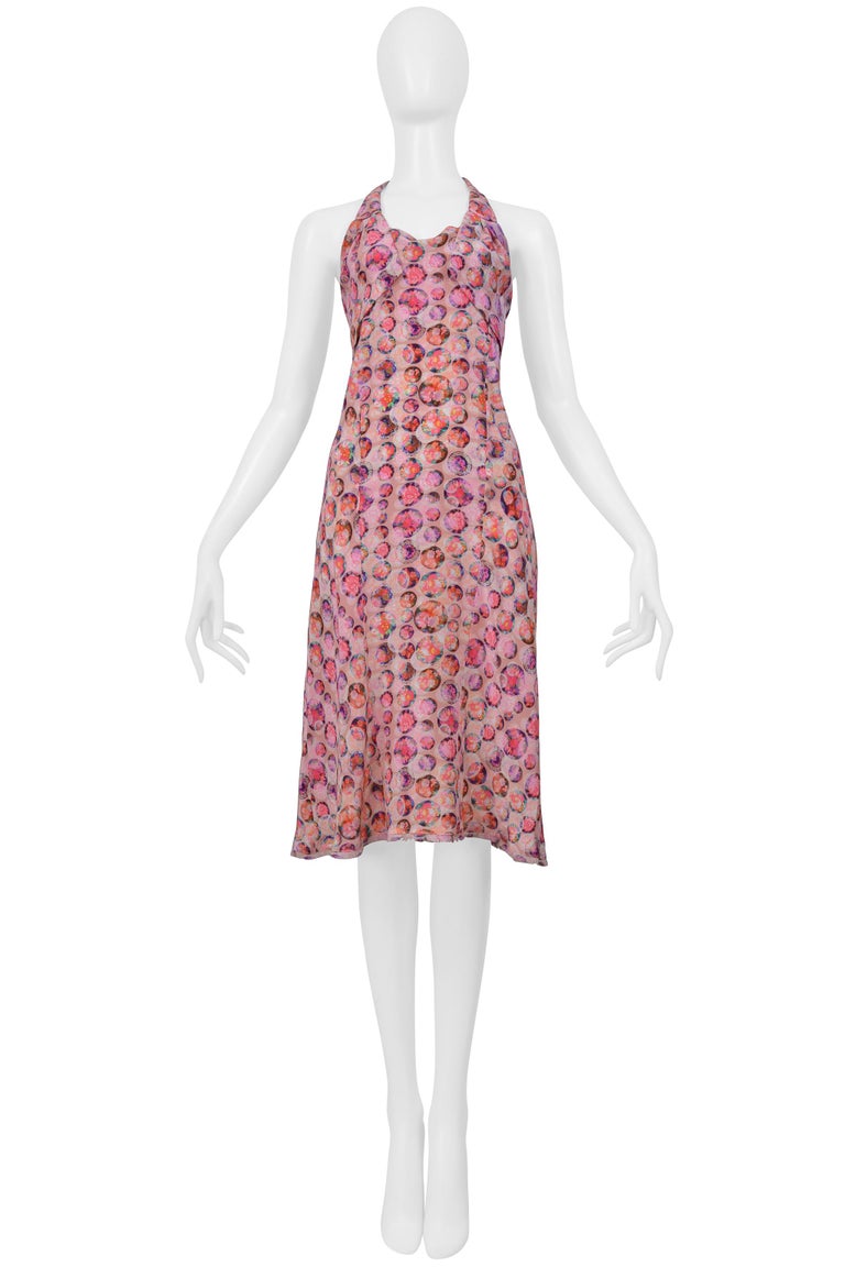 fendi pink dress Baby , Pink, Size 12M- over lurex FF Fendi Pink viscose jacquard dress