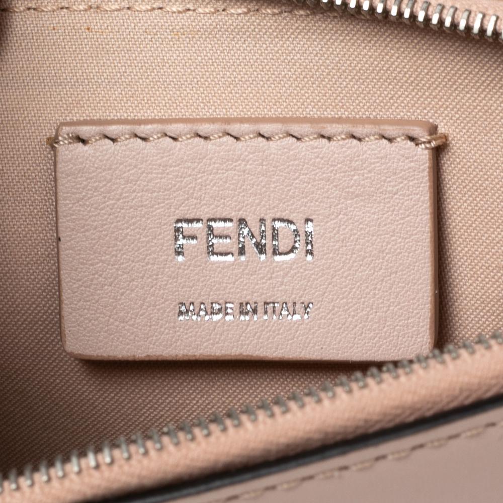 Fendi Pink Leather F is Fendi Wallet On Chain 3