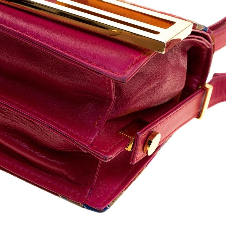 Fendi Pink Leather Fendissime Shoulder Bag at 1stDibs | fendissime handbags