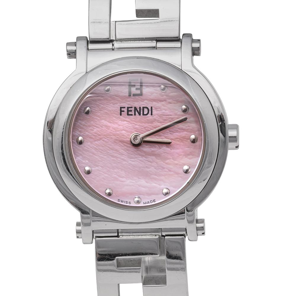 fendi mother of pearl watch