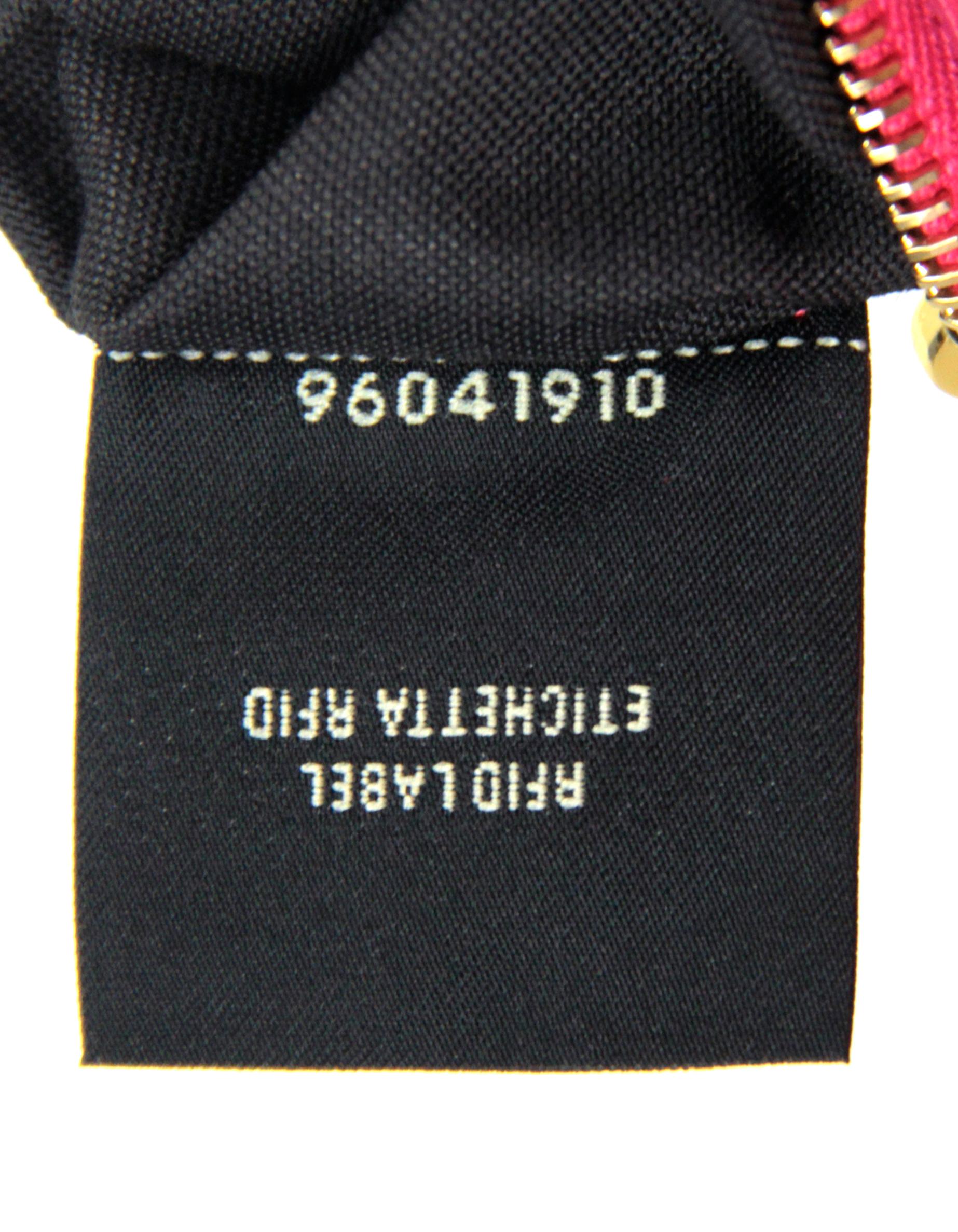 Fendi Pink Nappa Embossed Logo FF 1974 Large Baguette NM Bag w/ Two Straps 5