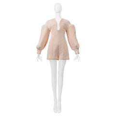 Fendi Pink Padded Architectural Mini Romper 2020