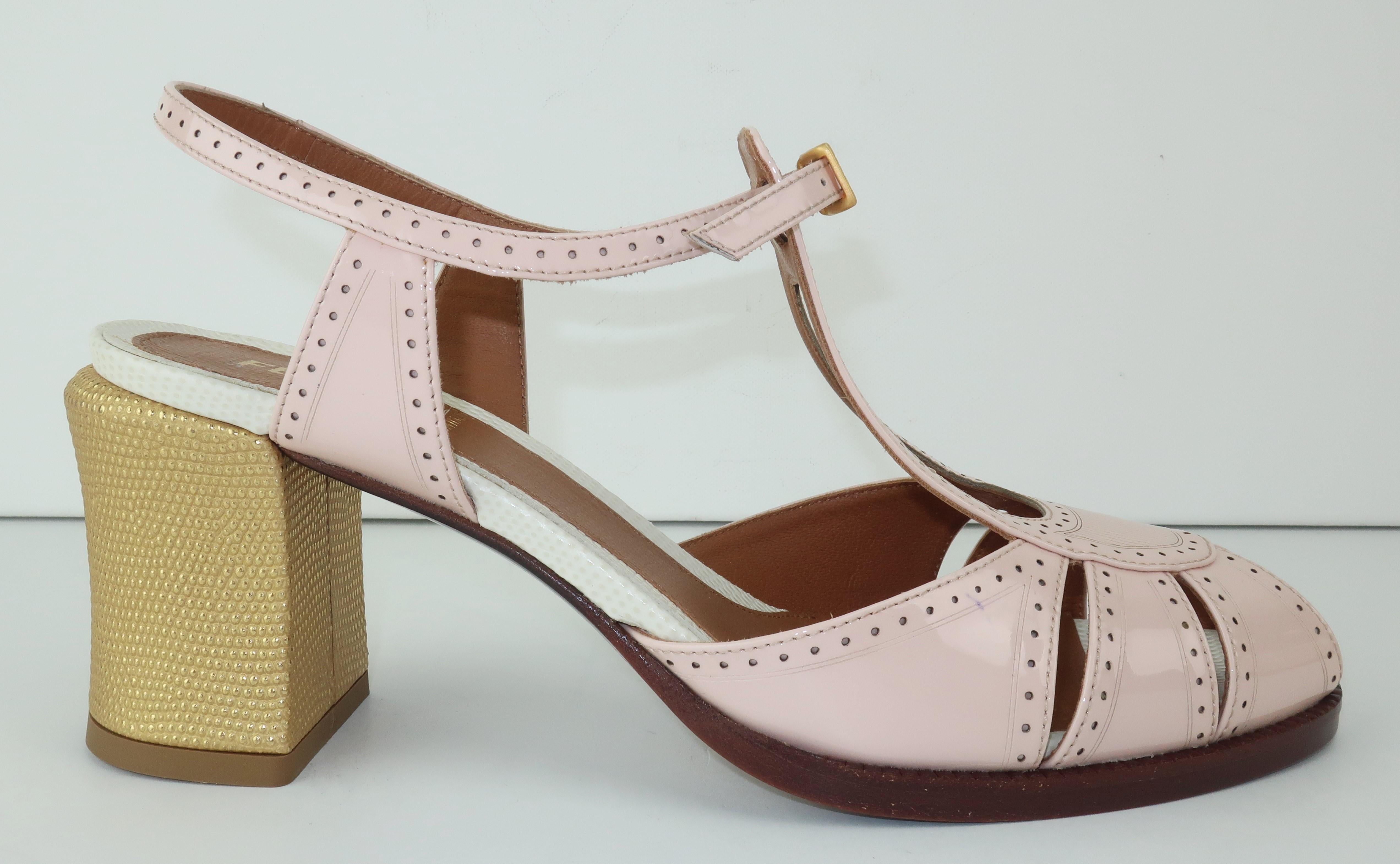 fendi shoes pink