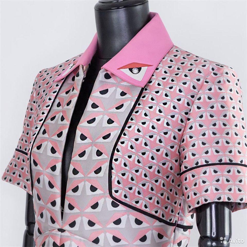 fendi pink dress