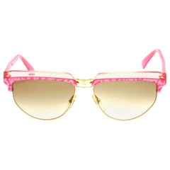 Fendi Pink Vintage Sunglasses