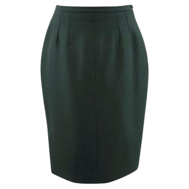 Fendi Pleated Skirt For Sale at 1stDibs