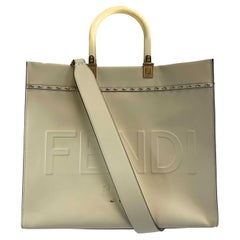 Fendi x Versace Fendace Convertible Sunshine Shopper Tote Printed Leather  Medium - ShopStyle