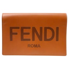 Fendi Pochette Logo Biscotto