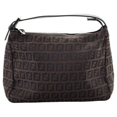 Fendi Pochette Umhängetasche aus Zucchino-Segeltuch Medium