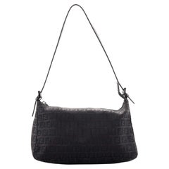 Fendi Pochette Umhängetasche aus Zucchino-Segeltuch Medium