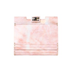 Fendi Pochette Small Marmorizzata Rosa