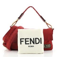 Fendi Porter Baguette Bag Nylon Medium