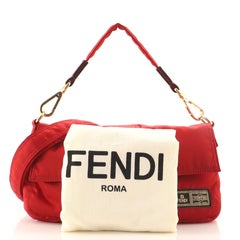 Fendi Porter Baguette Bag Nylon Medium