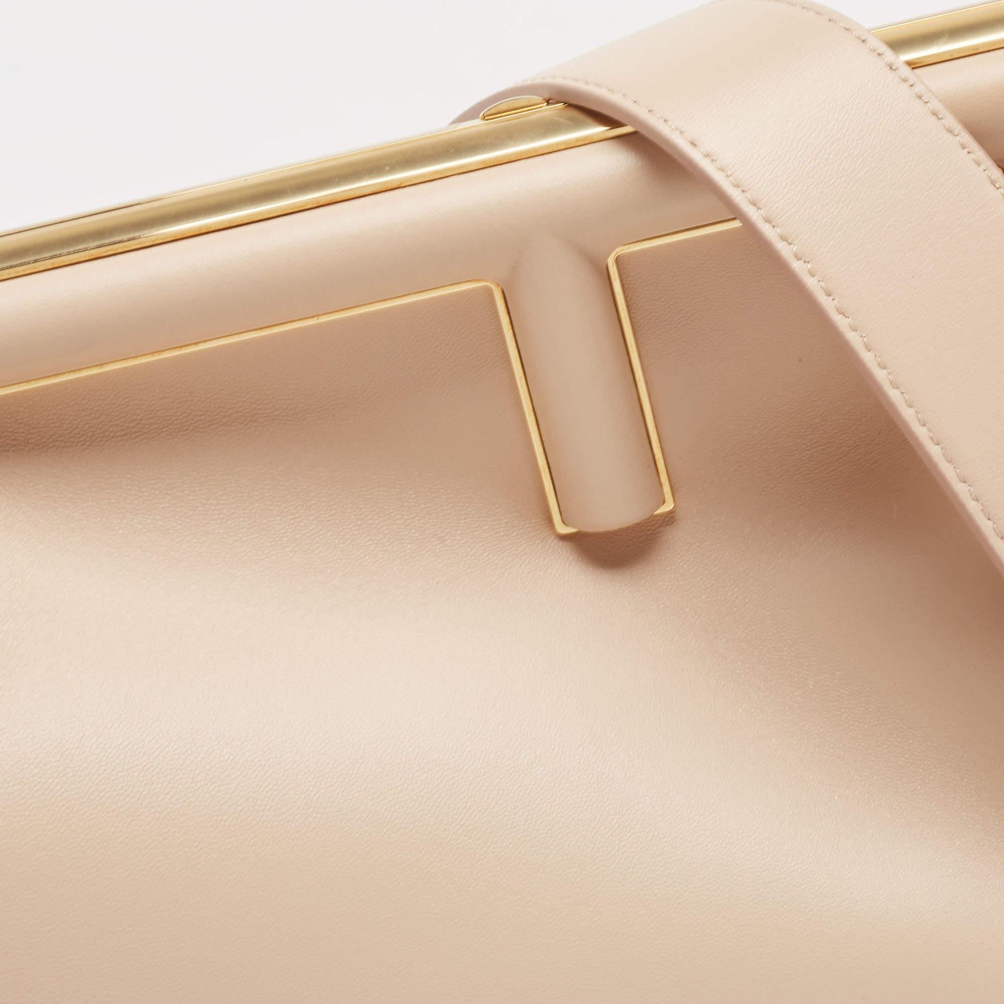Fendi Poudre Leather Medium First Shoulder Bag 7