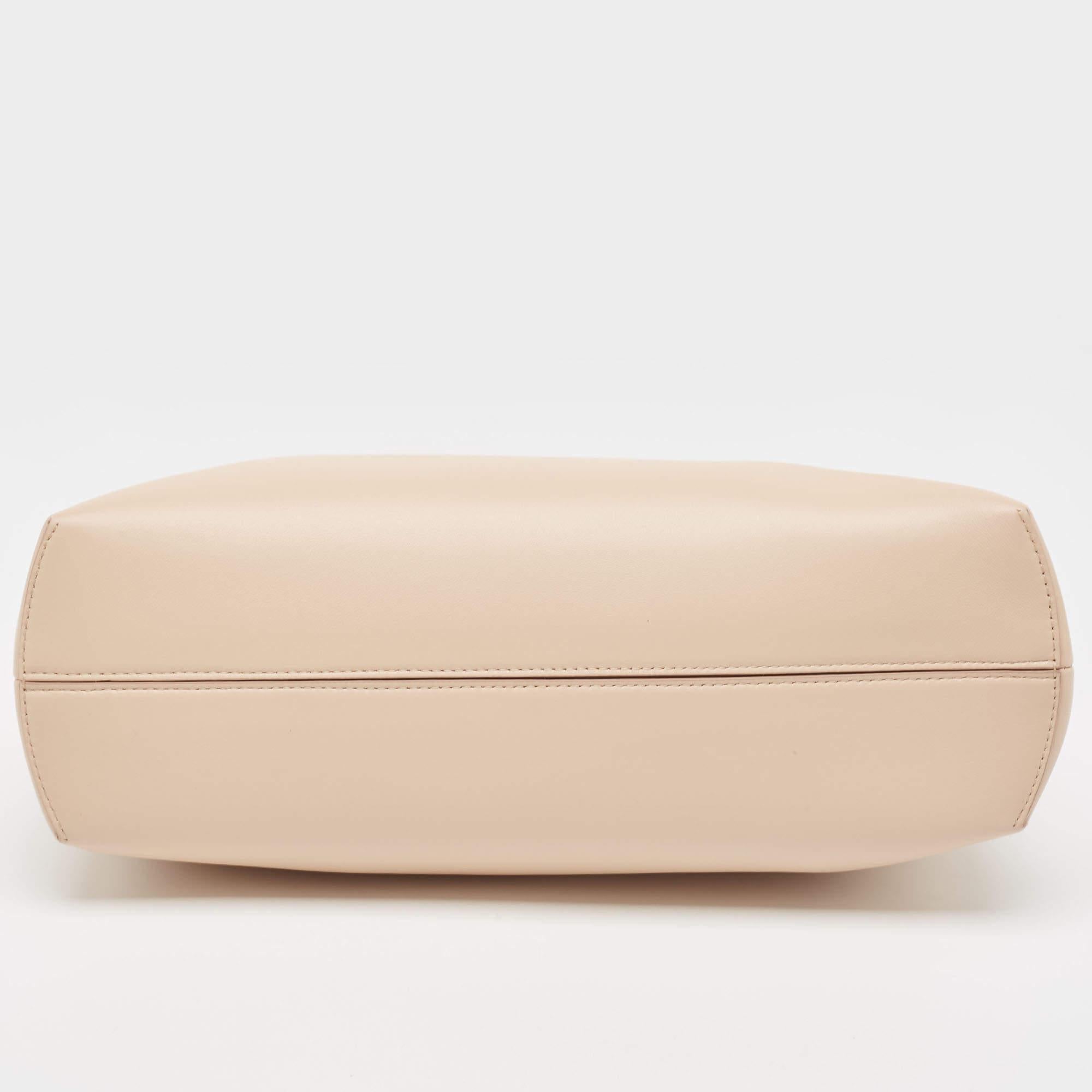 Fendi Poudre Leather Medium First Shoulder Bag 2