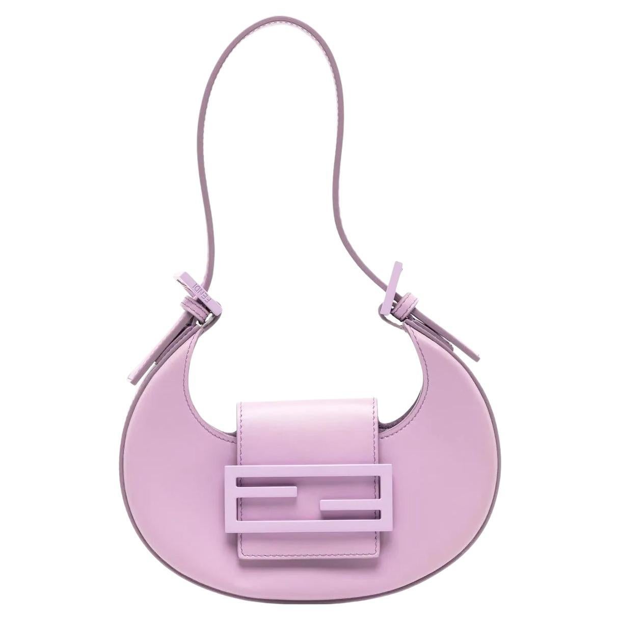 Rose Shocking Mini Lindy 20cm in Clemence Leather with Palladium Hardware,  2021, Handbags & Accessories, 2021