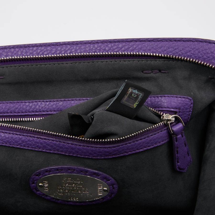 Fendi Purple Leather Bag 4