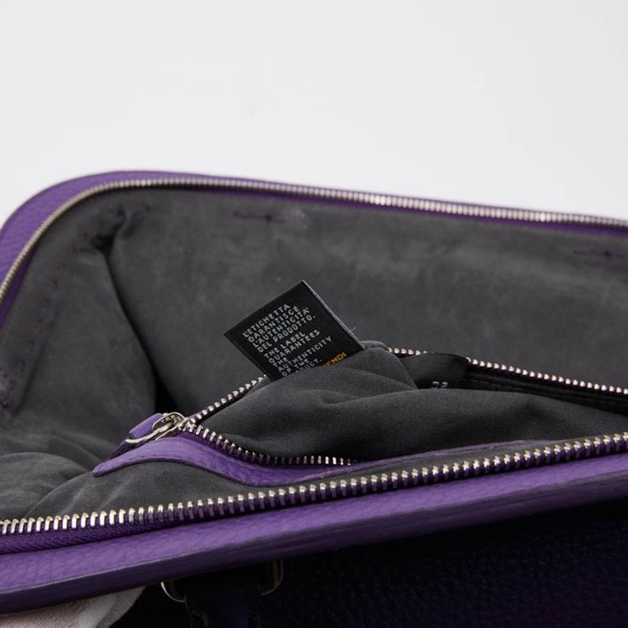 Fendi Purple Leather Bag 6