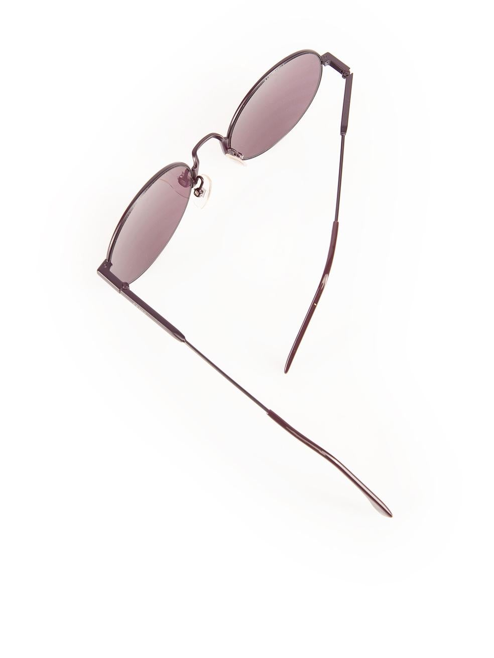 Fendi Purple Waves Striped Sunglasses 2