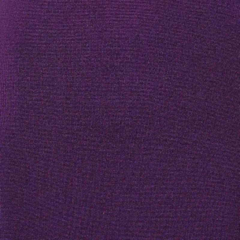Fendi - Vestito con maniche a sbuffo in lana viola - S in vendita 1