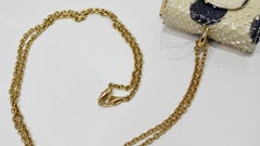 Fendi 1980s Python Mini Pouch Necklace