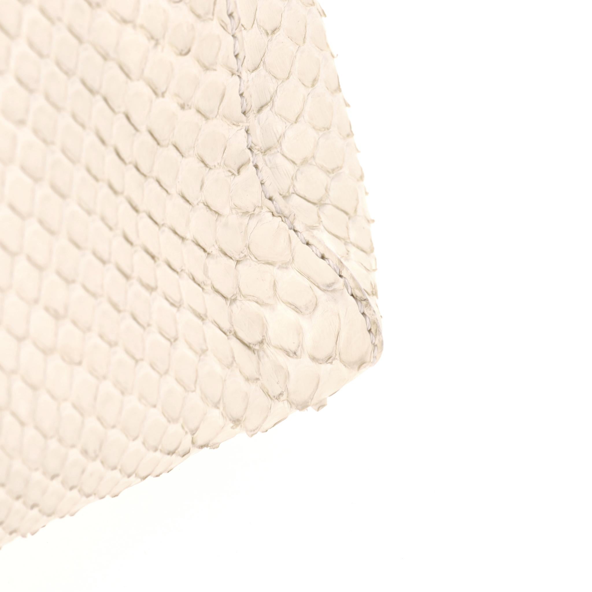 Borsa Fendi in pelle di pitone Mini Peekaboo in vendita 4
