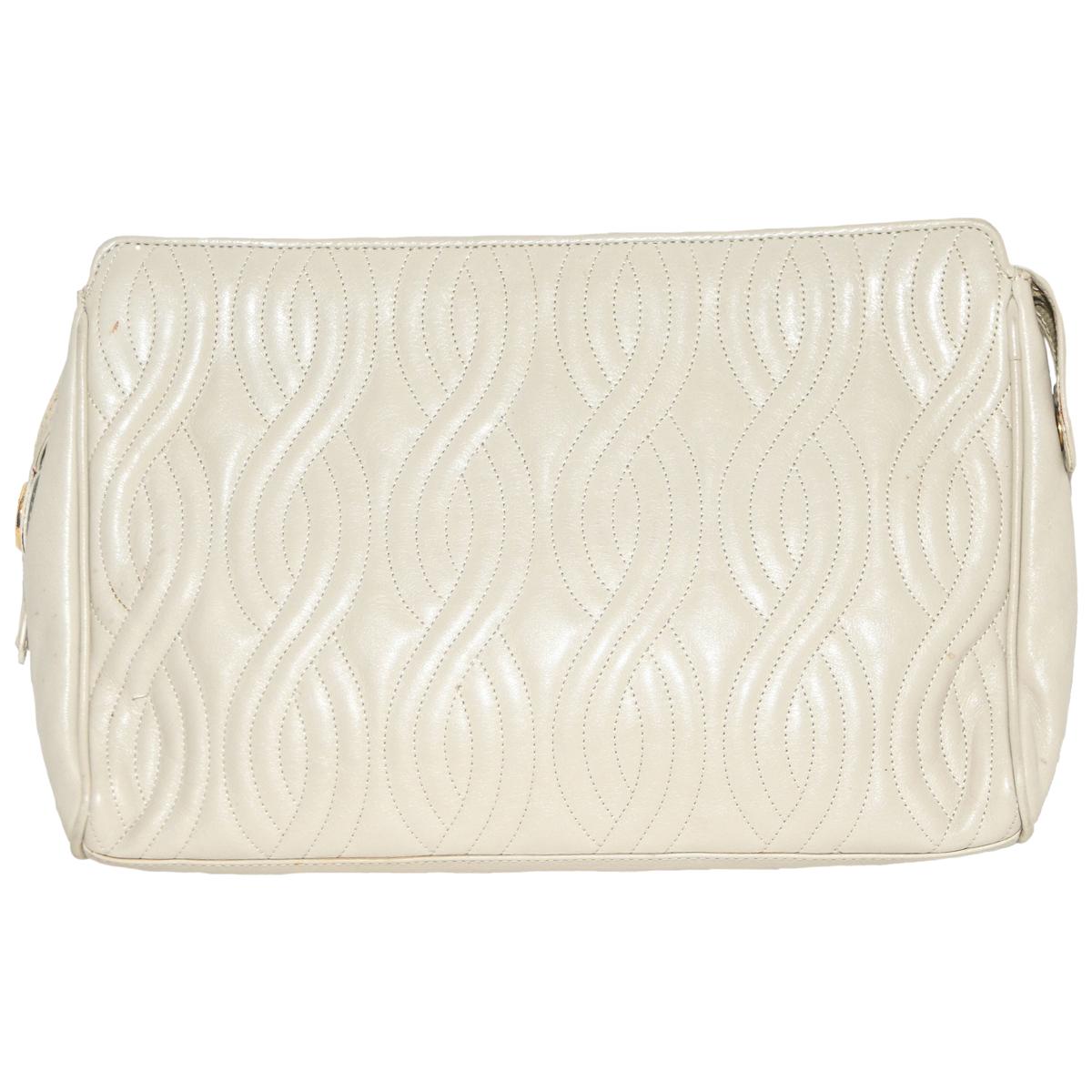 Fendi Quilted Beige Pasta Collection Bag For Sale