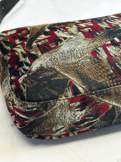 Fendi Rare Hawk with full interior zucca print Baguette