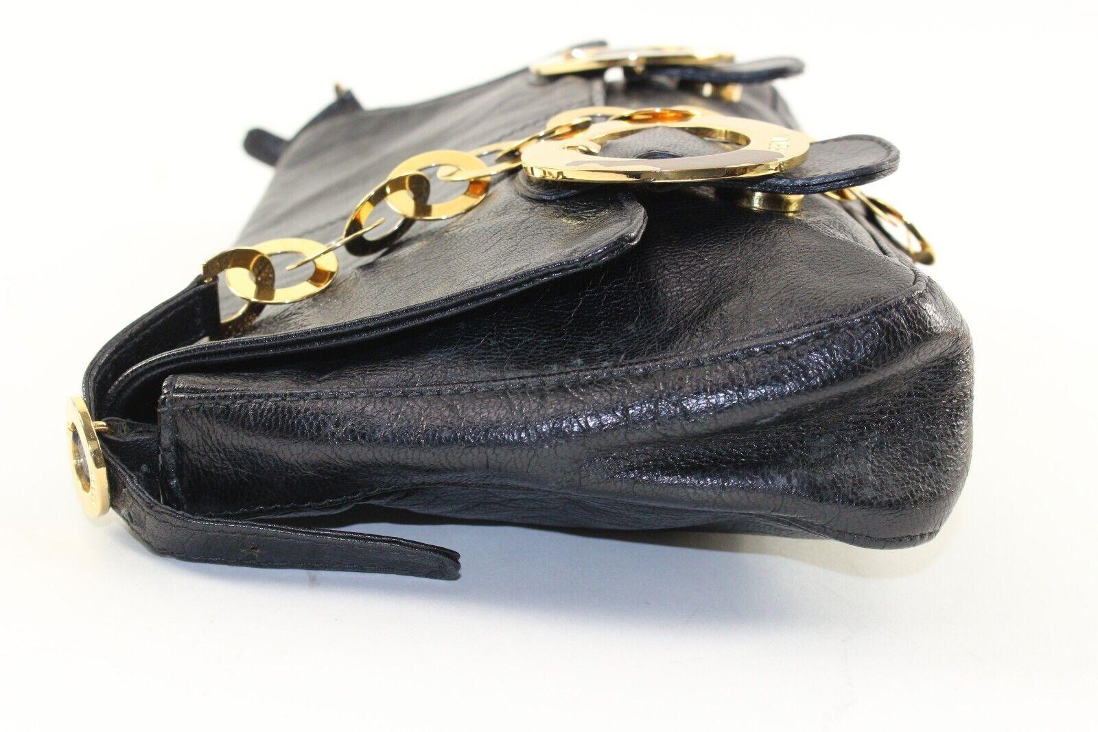 Fendi Rare Ring Flap Leather Bag 3FF0104K 3