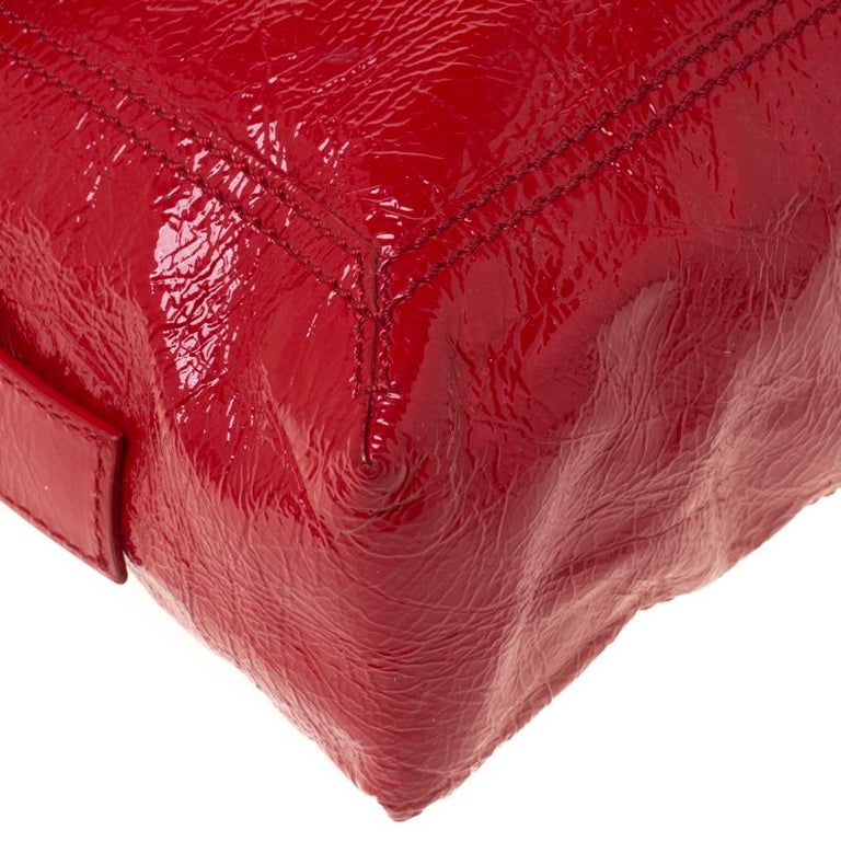 Large Mamma Baguette Leather Shoulder Bag