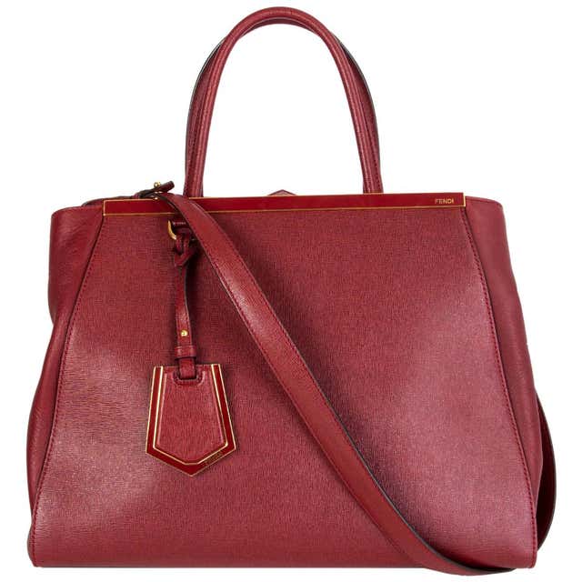 Fendi Pink Wool Brown Leather Baguette Bag For Sale at 1stdibs