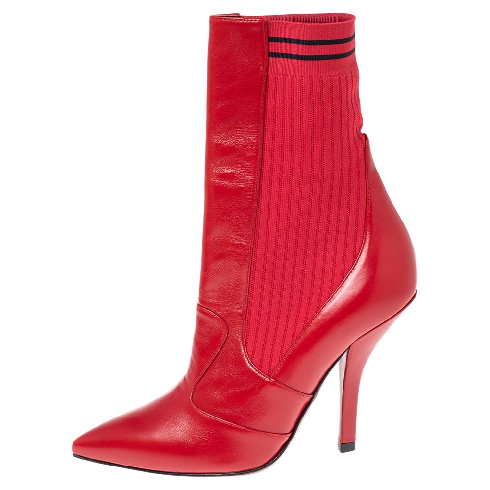 Used fendi boots cheap