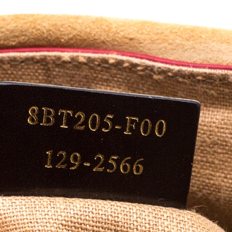 Fendi Red Leather Large Claudia Shoulder Bag 1