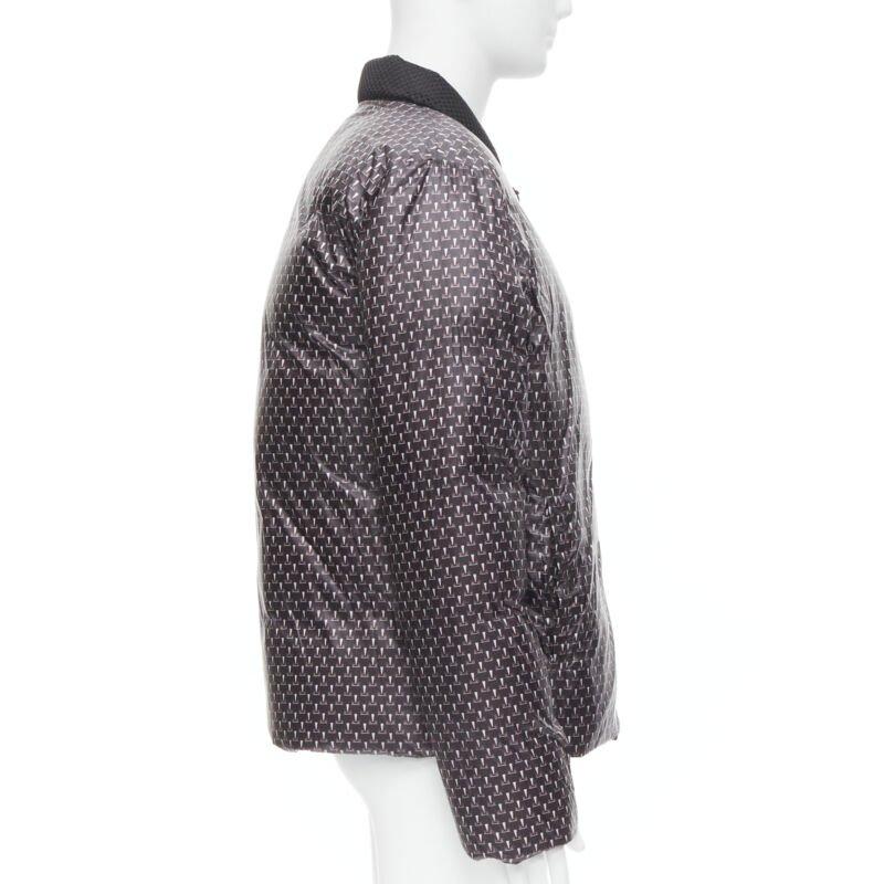 FENDI Veste polaire réversible en nylon duvet d'oie Monster Bug Eye noir EU48 M Neuf - En vente à Hong Kong, NT
