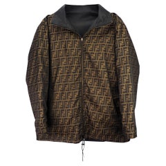  Fendi Reversible Monogram Jacket - Large