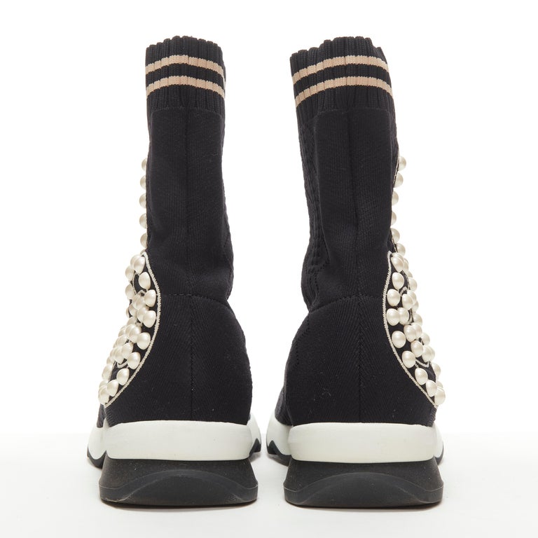 rockoko knit sneaker fendi