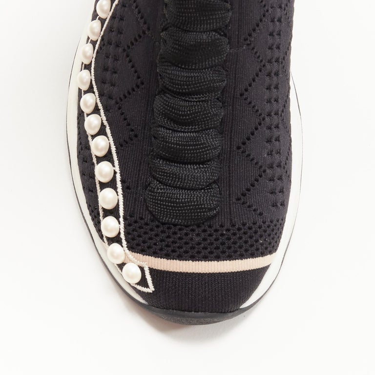 rockoko knit sneaker fendi