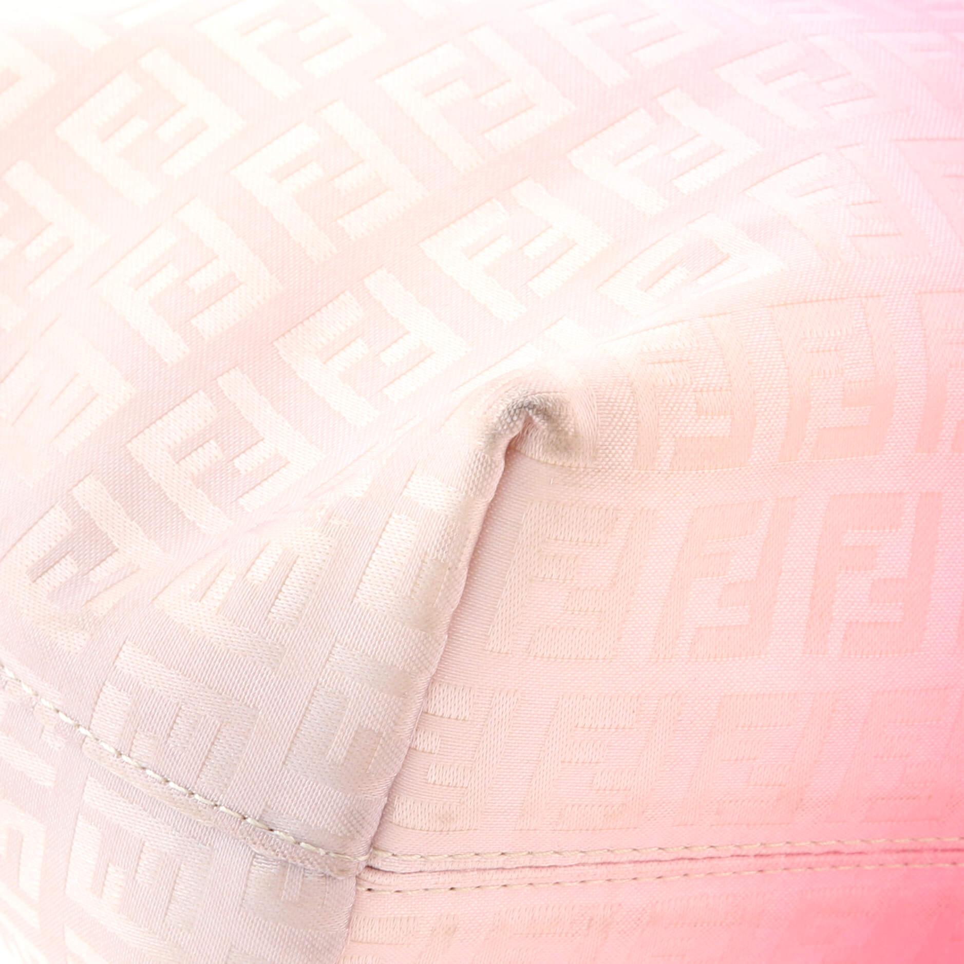 Fendi Roll Tote Ombre Zucchino Canvas Small 1