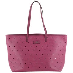 Fendi Roll Tote Perforated Leather Large