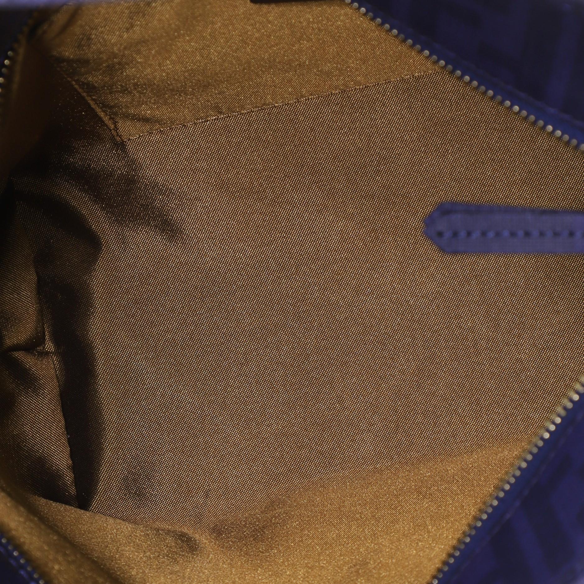 Fendi Roll Tote Perforated Zucca Canvas Small 1